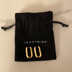 Jenny Bird U-Link gold earrings